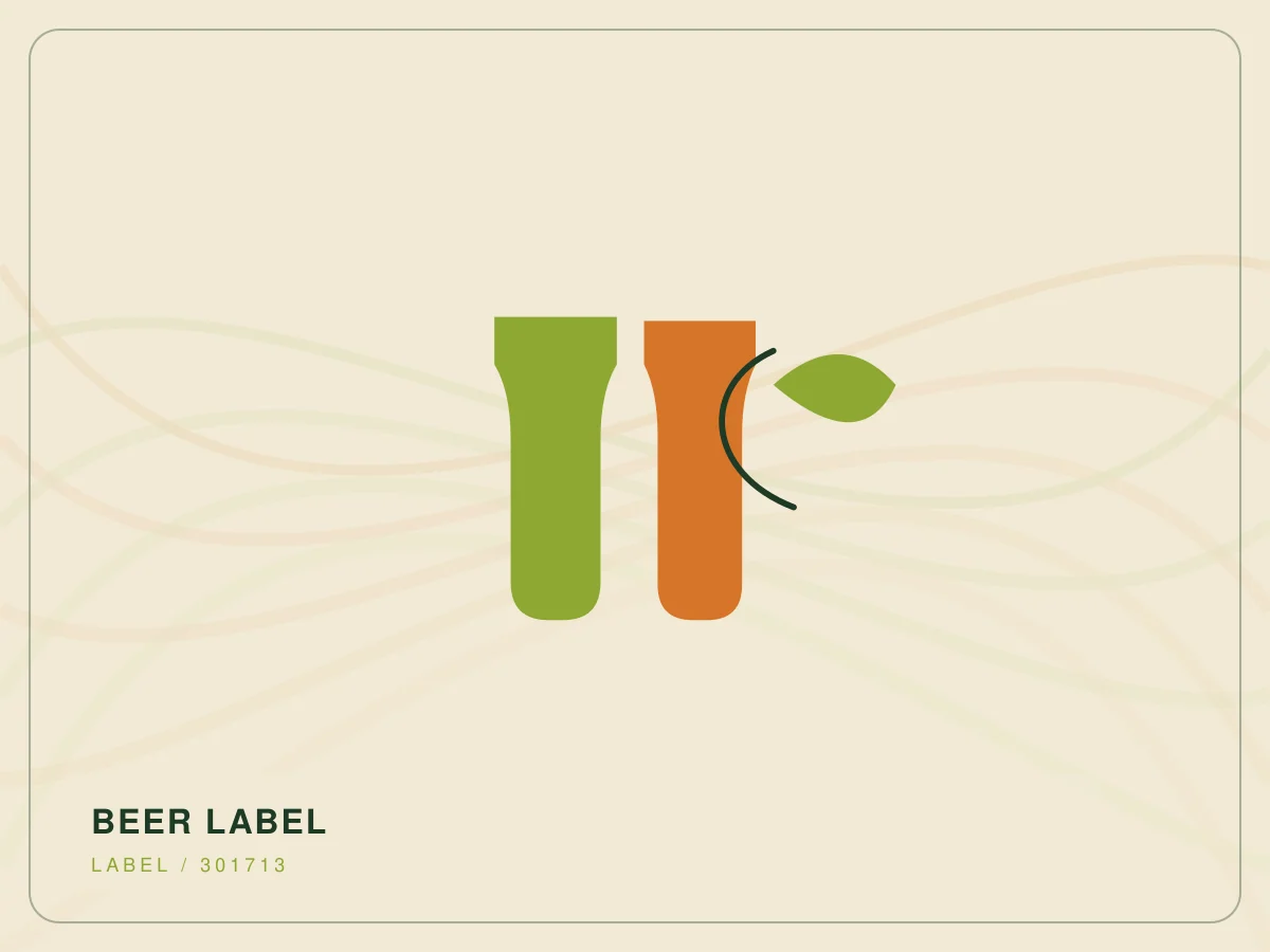 Second abstract visual exploring the commercial character of indiapaleale.com